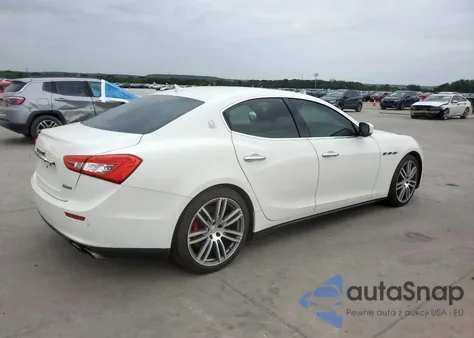 2015 Maserati Ghibli S z USA, uszkodzony, nr VIN ZAM57RTA2F1134744